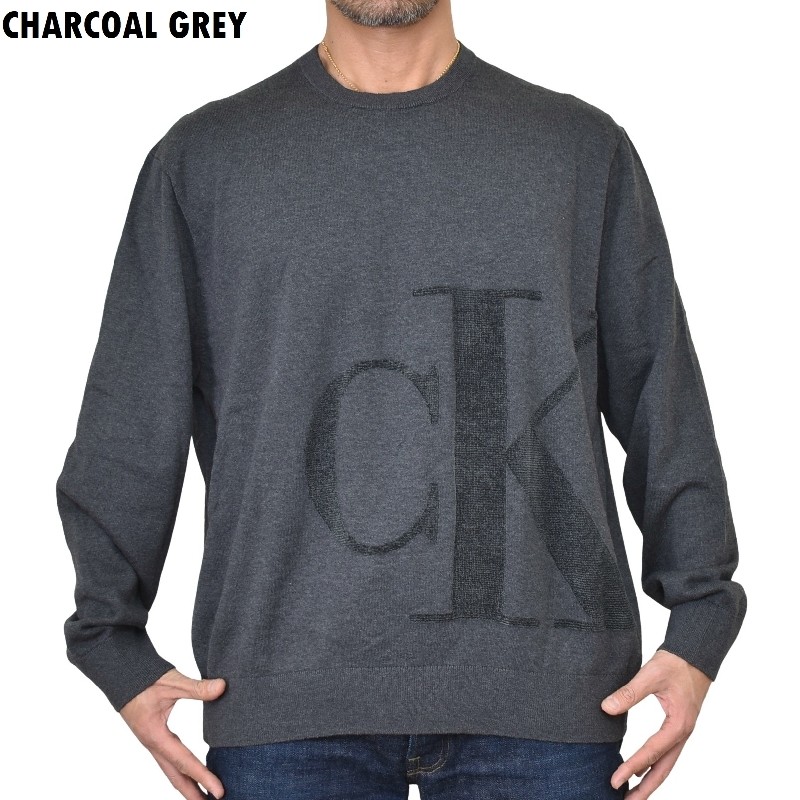 �礭�������� ��� CK ����Х󥯥饤�󥸡��� Calvin Klein Jeans ���㥬���� �ӥå�cK�����ɽ� ���åȥ� �˥å� �������� XXL