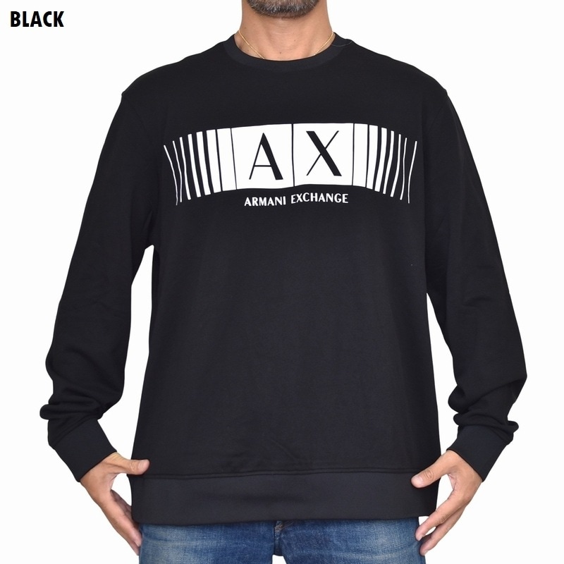 Armani Exchange ブラック トレーナー Lサイズ Armani Exchange ブラック トレーナー Lサイズ