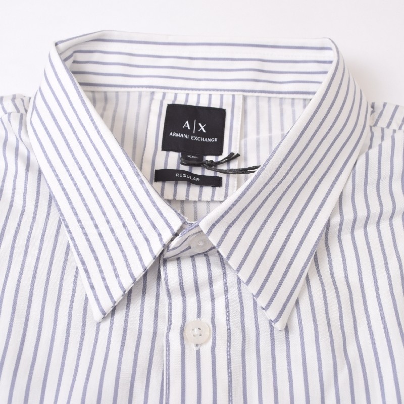 �礭�������� ��� ����ޡ��˥����������� A/X ARMANI EXCHANGE ���ȥ饤���� �ǥ����� �����奢�� Ĺµ����� REGULAR FIT XXL
