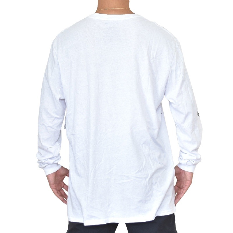 �礭�������� ��� VOLCOM �ܥ륳�� Ĺµ�ԥ���� ����T ��������� �� �֥�å� �� �ۥ磻�� USA��ǥ� XL XXL XXXL 