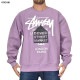 �礭����������� STUSSY ���ƥ塼���� ���롼�ͥå� �������åȥ���� �ɡ��С����ȥ꡼�ȥޡ����å� LA���� �����󥼥륹 Los Angeles DSM WORLD TOUR CREW XL XXL