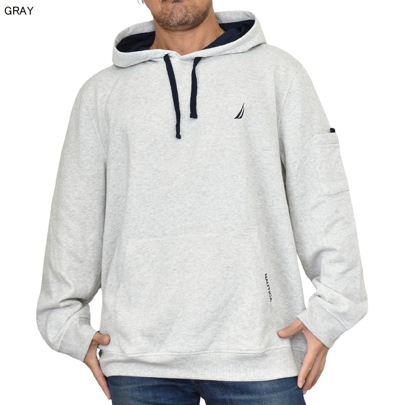 ��SALE���礭�������� ��� NAUTICA �Ρ��ƥ��� �Ρ����� �ѡ����� �������å� �ץ륪���С� ���ݥ���ȥ����ɽ� �ա��ǥ��� XL XXL XXXL