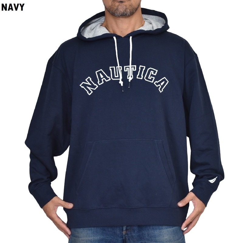 �礭�������� ��� NAUTICA �Ρ��ƥ��� �Ρ����� �ѡ����� �������å� �ץ륪���С� �ա��ǥ��� �����������ɽ� ΢���� XL XXL XXXL