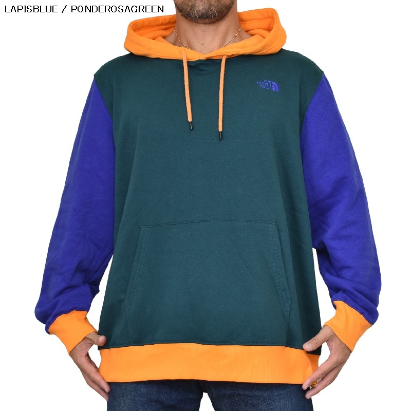 ��SALE�� �礭�������� ��� �Ρ����ե����� THE NORTH FACE �ץ륪���С� �ѡ����� ΢���� �������å� �ա��ǥ��� COLOR BLOCK PULLOVER HOODIE USA��ǥ� XL XXL