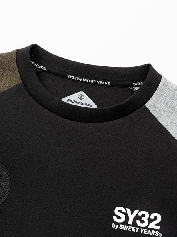 SALE  礭  SY32 by SWEET YEARS ȥ䡼 롼ͥå ץ륪С ȥ졼ʡ ȥå DOUBLE KNIT HEAVY P/O CREW XXXL XXXXL