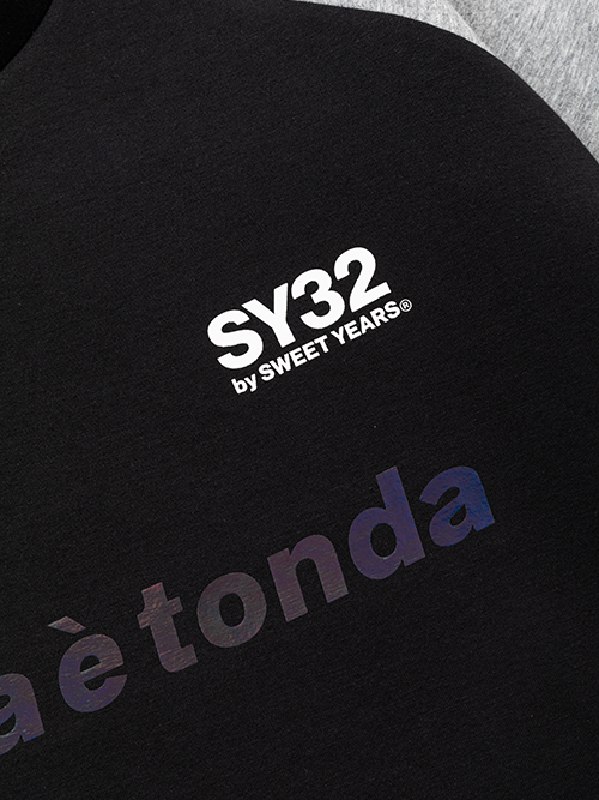 SALE  礭  SY32 by SWEET YEARS ȥ䡼 롼ͥå ץ륪С ȥ졼ʡ ȥå DOUBLE KNIT HEAVY P/O CREW XXXL XXXXL