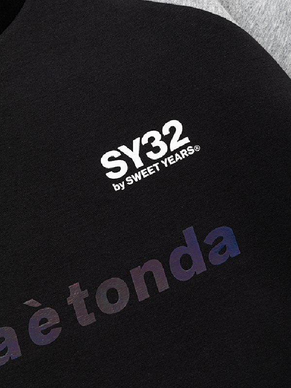  礭  SY32 by SWEET YEARS ȥ䡼 롼ͥå ץ륪С ȥ졼ʡ ȥå DOUBLE KNIT HEAVY P/O CREW XXXL XXXXL