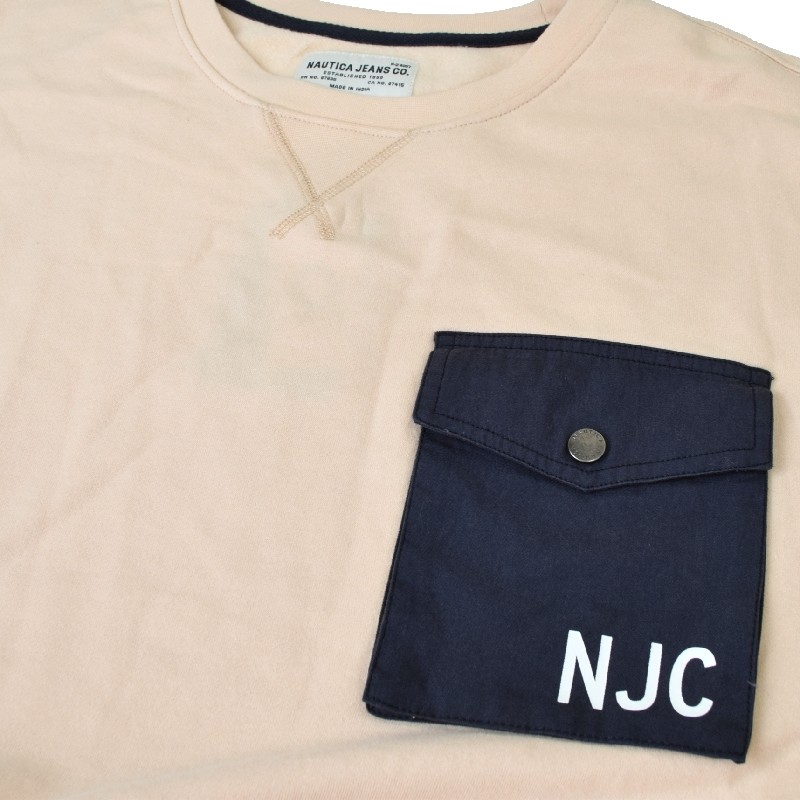 �礭�������� ��� NAUTICA �Ρ��ƥ��� �Ρ����� ���롼�ͥå� �������åȥ���� �ȥ졼�ʡ� �ݥ��å� �ӥå����륨�å� �ɥ��åץ������� XXL