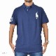 �礭�������� ��� �ݥ����ե������ POLO RALPH LAUREN �ӥå��ݥˡ� ���λ� Ⱦµ�ݥ������ classic fit XL XXL