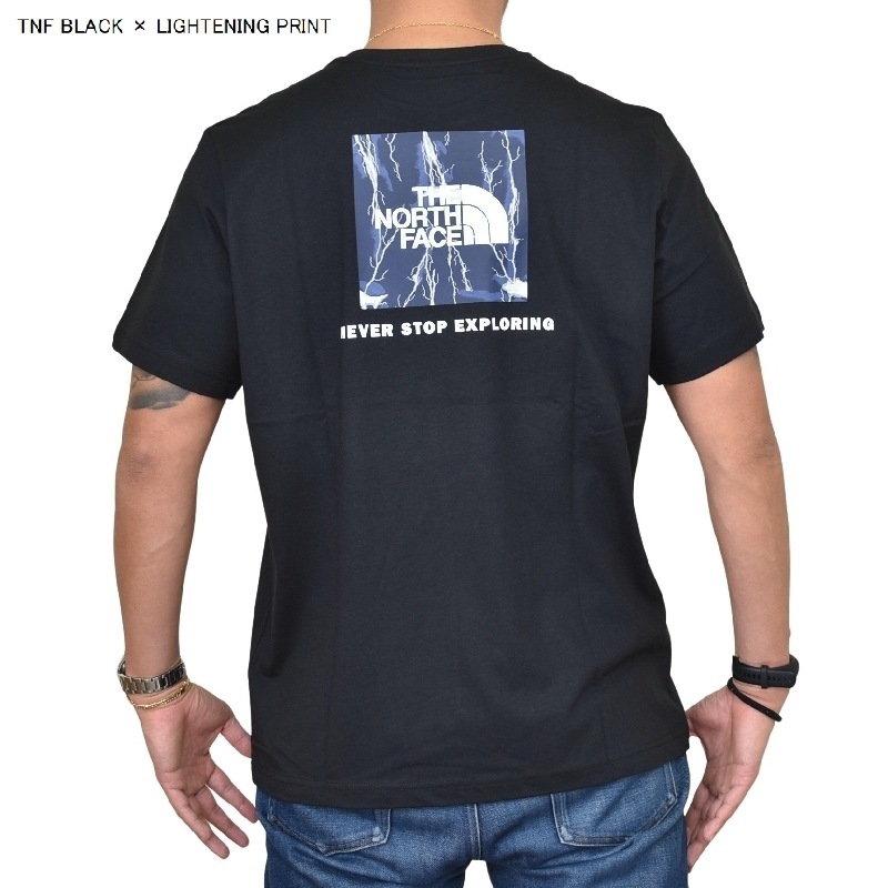 �礭�������� ��� �Ρ����ե����� THE NORTH FACE Ⱦµ �ܥå������� �ԥ���� EVOLUTION BOX NEVER STOP EXPLORING REGULAR S/S TEE �� �� �衼���åѥ饤�� L XL XXL 