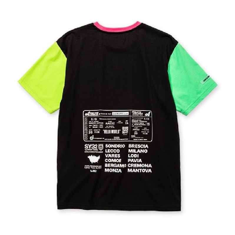 ��SALE�� �������� �礭�������� ��� SY32 by SWEET YEARS ���������ȥ��䡼�� Ⱦµ T����� FLASH COLOR TEE XXL XXXL XXXXL