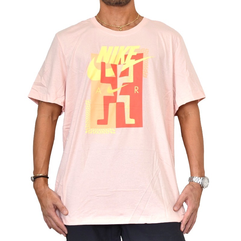 大きいサイズ メンズ ナイキ Nike クルーネック 半袖ｔシャツ ピンク Xl Xxl Xxxl メール便対応 M便 1 1 大きいサイズのメンズ服専門店 Deff