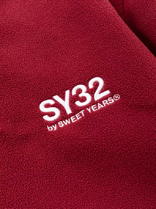 ��SALE�ۡ������� �礭�������� ��� SY32 by SWEET YEARS ���������ȥ��䡼�� ��С����֥� �ե꡼�� �ե른�å� ���㥱�å� REVERSIBLE FLEECE ZIP HOODIE XXXL XXXXL