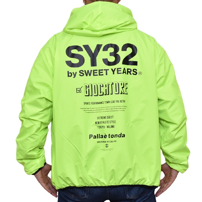 ��SALE�ۡ������� �礭�������� ��� SY32 by SWEET YEARS ���������ȥ��䡼�� ��С����֥� �ե꡼�� �ե른�å� ���㥱�å� REVERSIBLE FLEECE ZIP HOODIE XXXL XXXXL