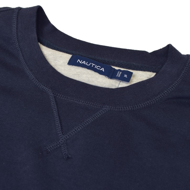 �礭�������� ��� NAUTICA �Ρ��ƥ��� �Ρ����� ���롼�ͥå� �������åȥ���� �ȥ졼�ʡ� ���ݥ���Ȼɽ� �ݥ��å� ΢���� XL XXL XXXL