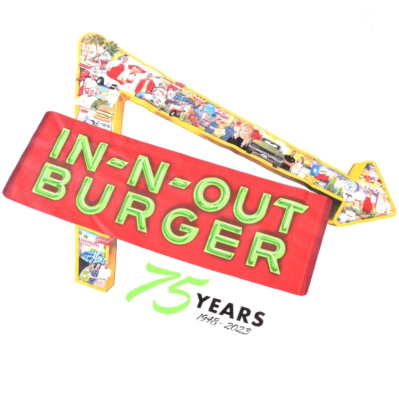 �礭�������� ��� IN-N-OUT BURGER ���󥢥�ɥ����ȥС����� Ⱦµ�ԥ���� �� �ۥ磻�� 75��ǯ��ǰ XL XXL