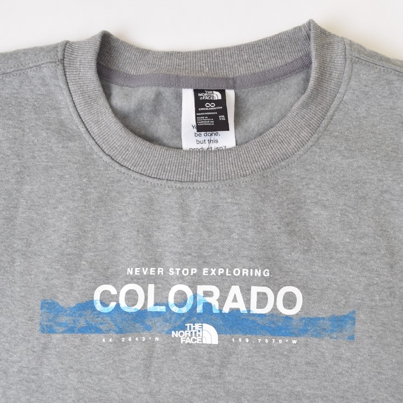 �礭�������� ��� �Ρ����ե����� ���롼�ͥå� �������åȥ���� �ȥ졼�ʡ� USA��ǥ� THE NORTH FACE EVOLUTION STATE CREW XL XXL