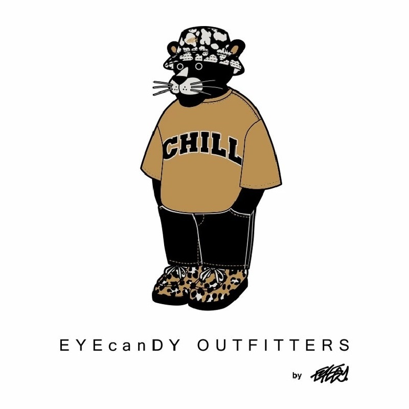 �礭�������� ��� EYEDY �����ǥ��� CHILL BP Ⱦµ�ԥ���� �ץ��� �ͥ��ӡ� �� �ۥ磻�� XXL XXXL 