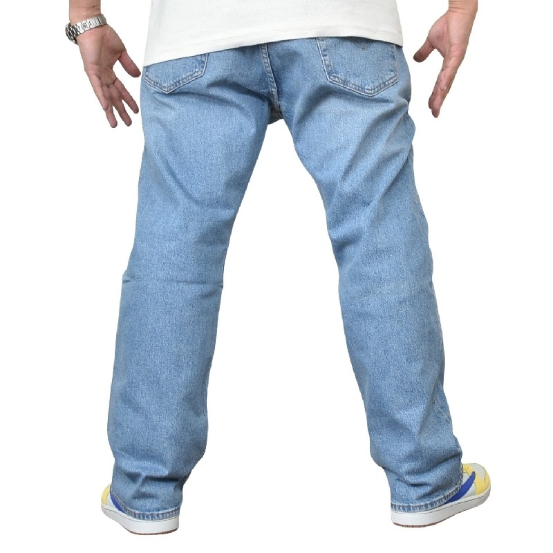 �礭�������� ��� LEVI'S �꡼�Х��� 501 ���ꥸ�ʥ� �ܥ���ե饤 ���ȥ졼�� ������ �ǥ˥�ѥ�� �����å���ù� �ܥ���ե饤 ���ᥫ�� ���ȥ꡼�ȷ� B�� USA��ǥ� w40 w42