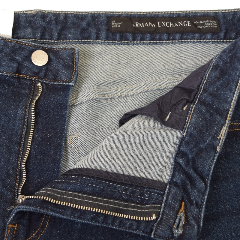 �礭�������� ��� ����ޡ��˥����������� A/X ARMANI EXCHANGE �ǥ˥�ѥ�� ������ �����ѥ� ���ȥ졼�� ���ȥ�å� STRAIGHT 40�����