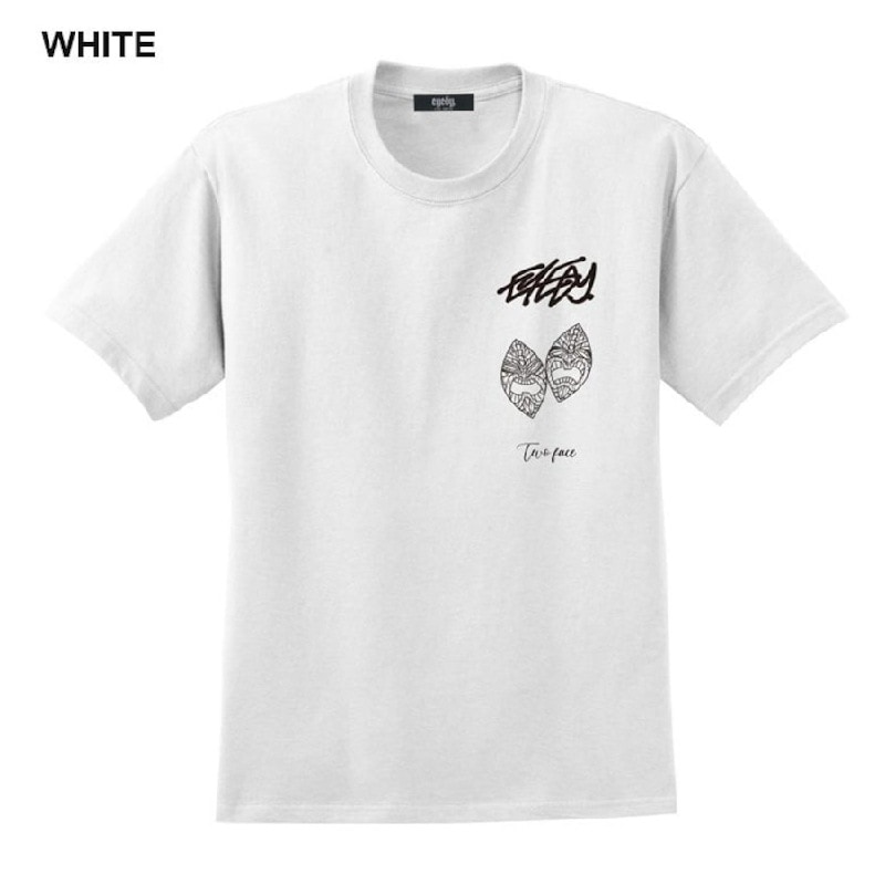 礭  EYEDY ǥ TIKI TWO FACE Ⱦµԥ   ֥å ۥ磻 XXL XXXL 