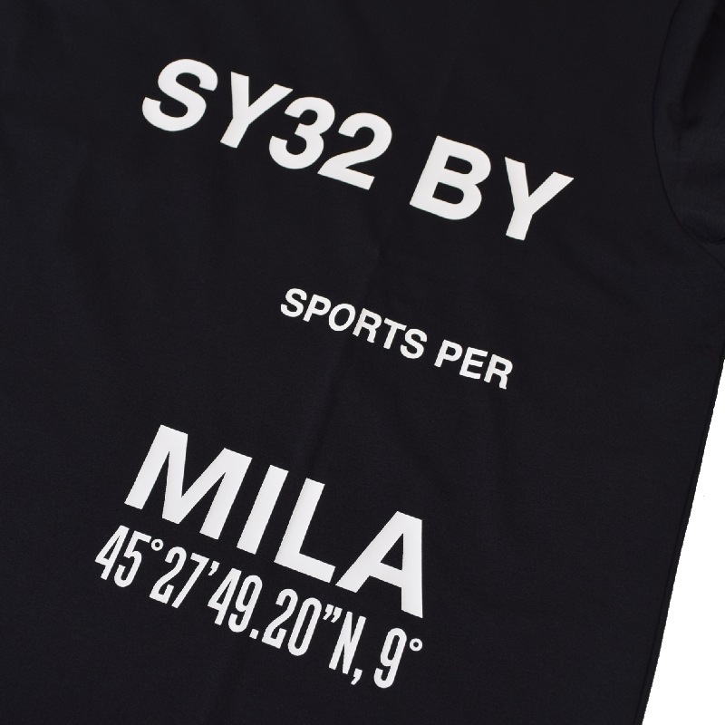  礭  SY32 by SWEET YEARS ȥ䡼 SEPARATE GRAPHIC L/S TEE T Ĺµԥ XXXL XXXXL