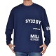  礭  SY32 by SWEET YEARS ȥ䡼 SEPARATE GRAPHIC L/S TEE T Ĺµԥ XXXL XXXXL