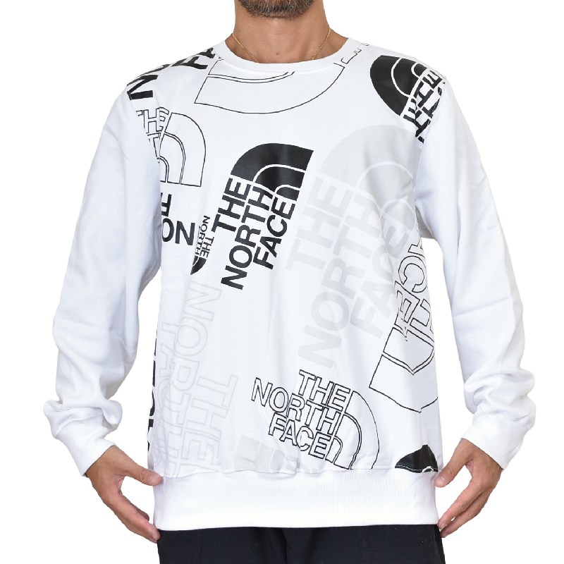 �礭�������� ��� �Ρ����ե����� THE NORTH FACE COLOR BLOCK CREW ���롼�ͥå� �������åȥ���� �ȥ졼�ʡ� �ץ륪���С� XL