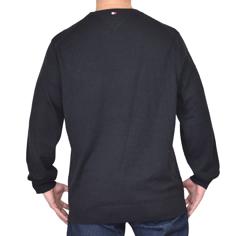 �礭����������� �ȥߡ��ҥ�ե����� TOMMY HILFIGER �������� �˥å� ���롼�ͥå� Ĺµ ���ݥ���Ȼɽ� XL XXL