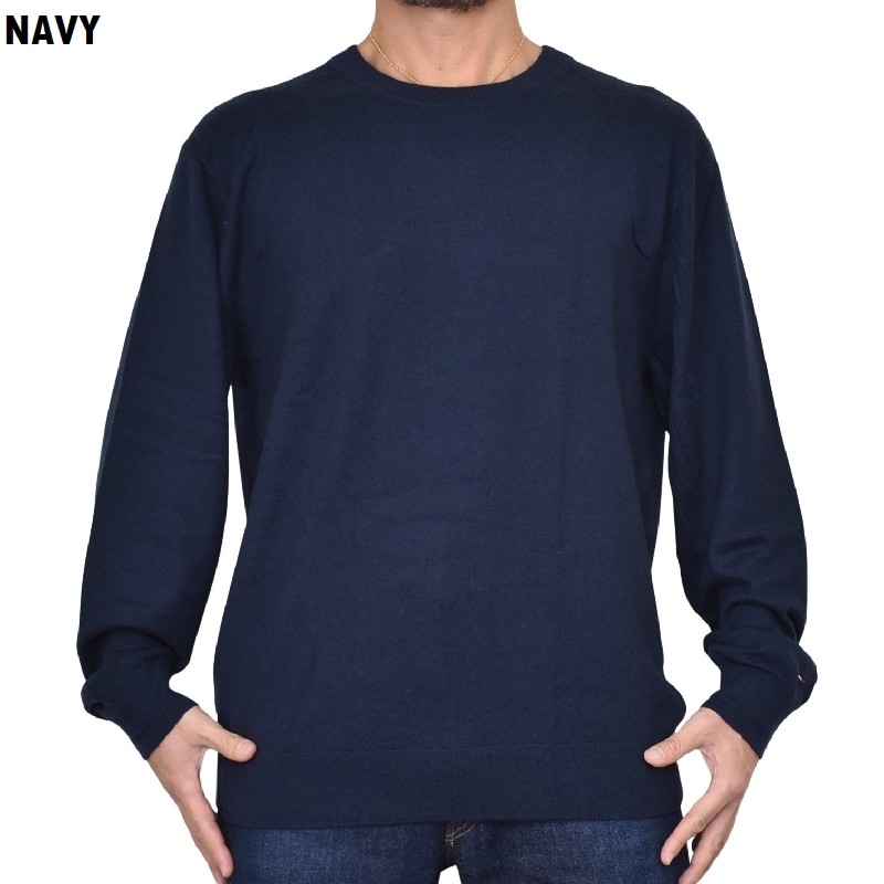 �礭����������� �ȥߡ��ҥ�ե����� TOMMY HILFIGER �������� �˥å� ���롼�ͥå� Ĺµ ���ݥ���Ȼɽ� XL XXL