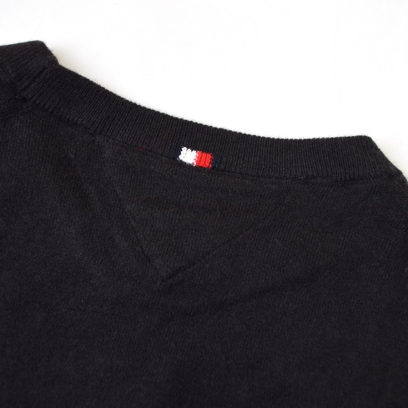 �礭����������� �ȥߡ��ҥ�ե����� TOMMY HILFIGER �������� �˥å� ���롼�ͥå� Ĺµ ���ݥ���Ȼɽ� XL XXL