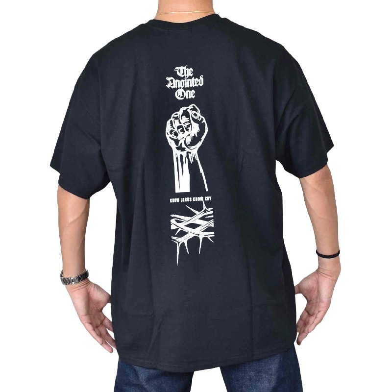 �礭�������� ��� EYEDY �����ǥ��� THE ONE Ⱦµ�ԥ���� �� �� �֥�å� �ۥ磻�� XXL XXXL [M�� 1/1]