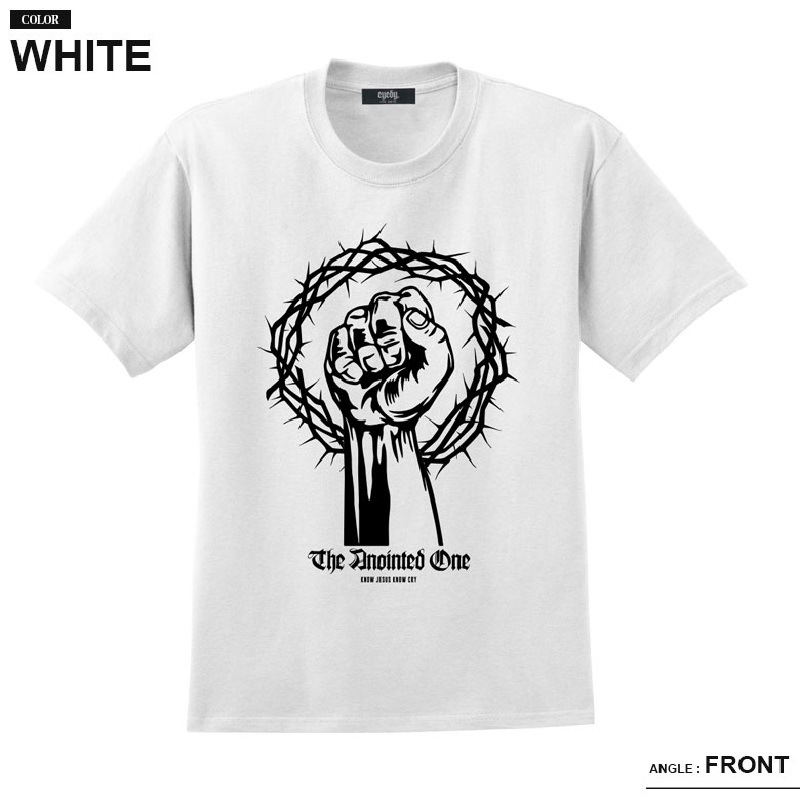 �礭�������� ��� EYEDY �����ǥ��� THE ONE Ⱦµ�ԥ���� �� �� �֥�å� �ۥ磻�� XXL XXXL [M�� 1/1]