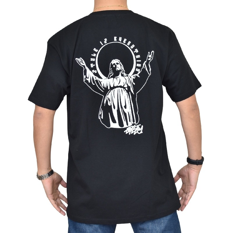 ��SALE�� �礭�������� ��� EYEDY �����ǥ��� SIE JESUS Ⱦµ�ԥ���� �� �֥�å� �� �ۥ磻�� XXL XXXL 