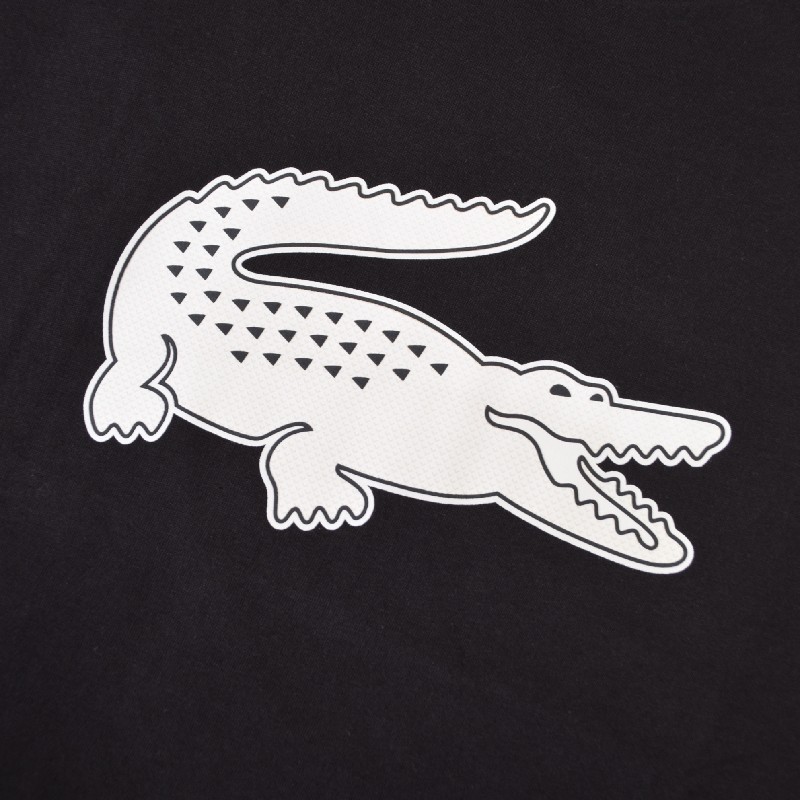 �礭�������� ��� Lacoste �饳���� ���ݡ��� ���롼�ͥå� Ⱦµ�ԥ���� �֥�å� �� REGULAR FIT ULTRA DRY XXXL XXXXL