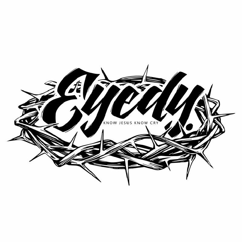 ��SALE���礭�������� ��� EYEDY �����ǥ��� TEAM CROWN Ⱦµ�ԥ���� �� �� �֥�å� �ۥ磻�� XXL XXXL [M�� 1/1]