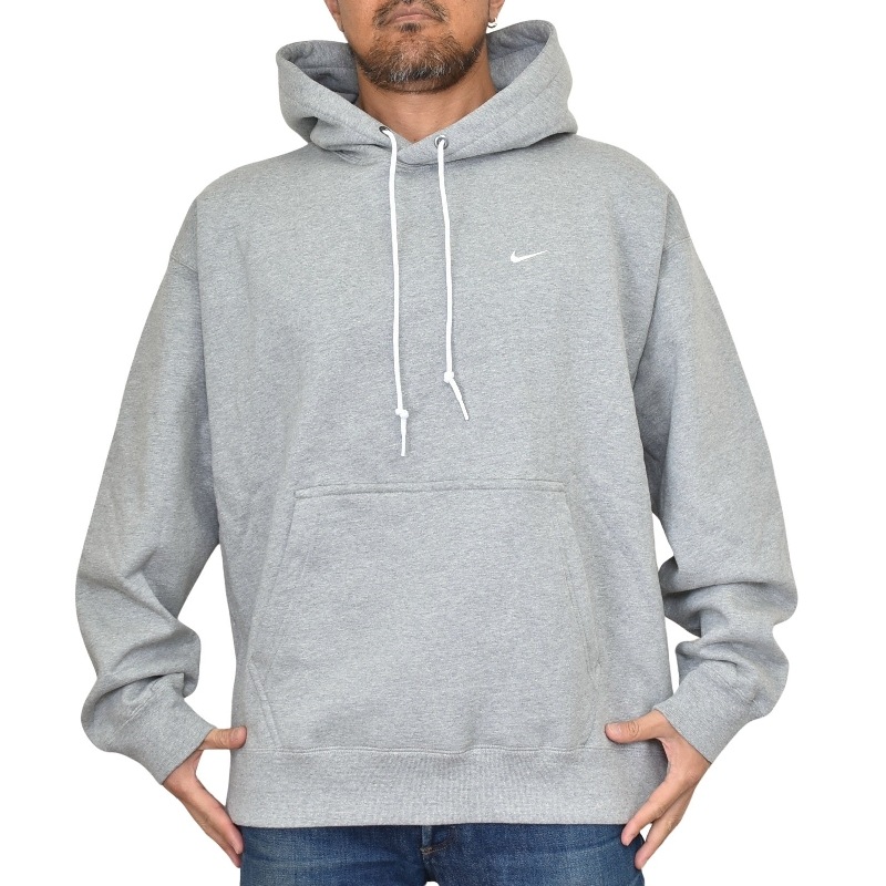 NIKE プルオーバーパーカー Mサイズ ワンポイント 刺繍 青 ナイキ ナイキ パーカー ブランド メンズ スウェット フード付き