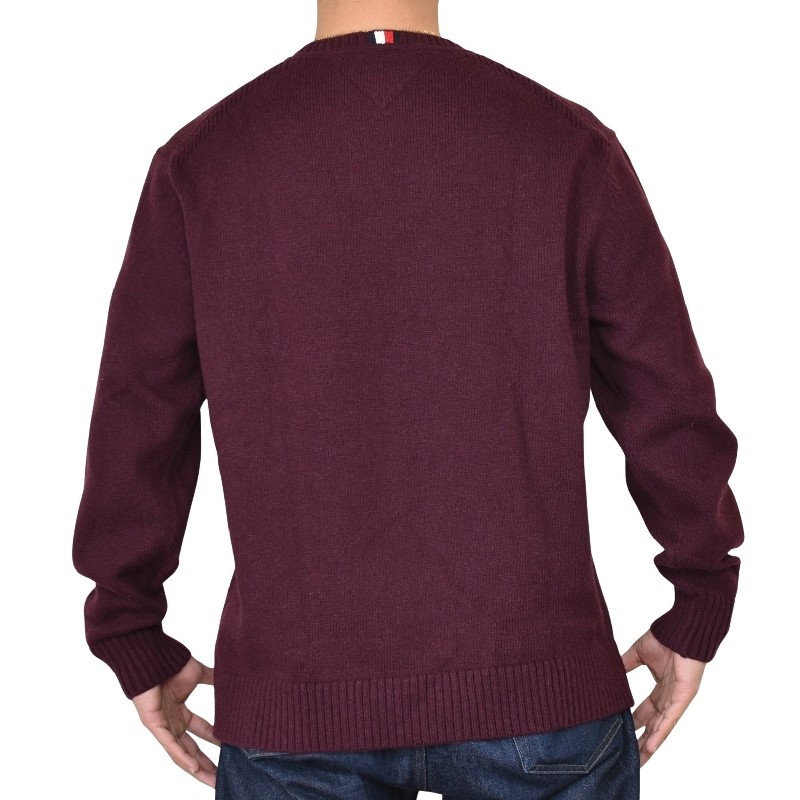 �礭����������� �ȥߡ��ҥ�ե����� TOMMY HILFIGER �������� �˥å� ���롼�ͥå� Ĺµ ���ݥ���Ȼɽ� XL XXL