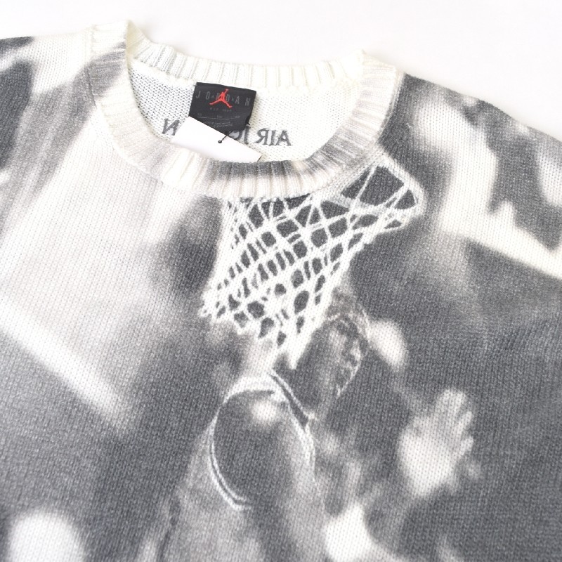 �礭�������� ��� NIKE �ʥ��� AIR JORDAN �������硼���� �ץ륪���С� ���롼�ͥå��������� �˥å� USA��ǥ� JORDAN BRAND M J AIR JORDAN KNIT SWEATER SAIL XL XXL