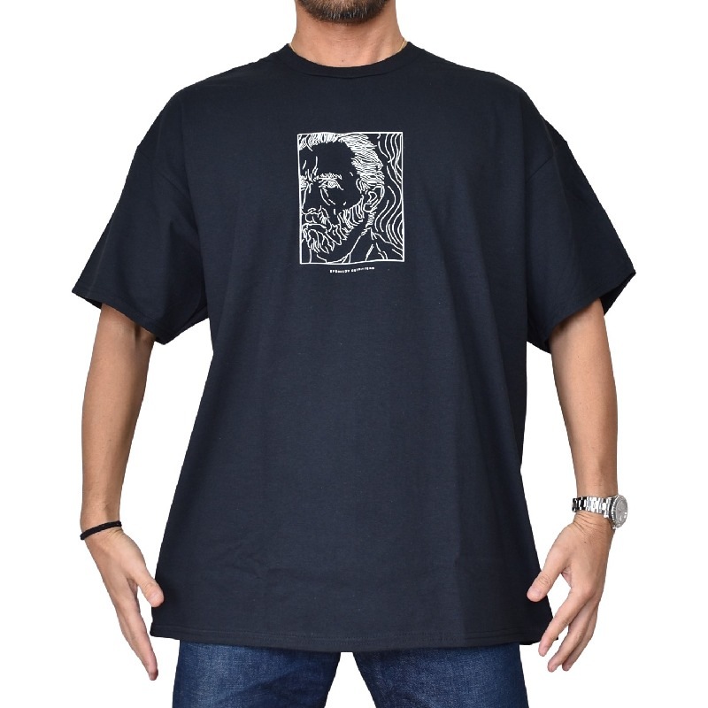 �礭�������� ��� EYEDY �����ǥ��� GOGH ���å� Ⱦµ�ԥ���� �� �� �֥�å� �ۥ磻�� XXL XXXL [M�� 1/1]