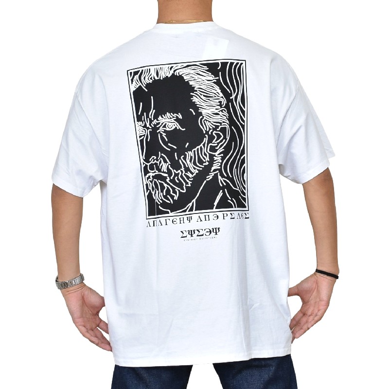 �礭�������� ��� EYEDY �����ǥ��� GOGH ���å� Ⱦµ�ԥ���� �� �� �֥�å� �ۥ磻�� XXL XXXL [M�� 1/1]