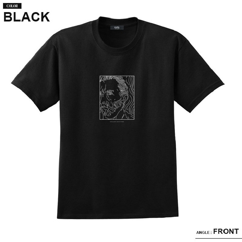 �礭�������� ��� EYEDY �����ǥ��� GOGH ���å� Ⱦµ�ԥ���� �� �� �֥�å� �ۥ磻�� XXL XXXL [M�� 1/1]