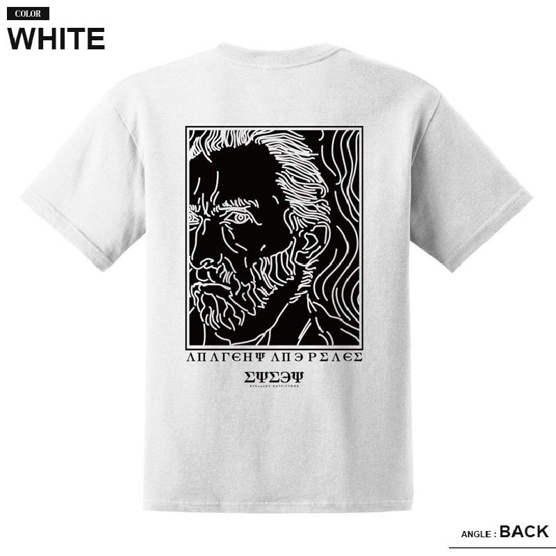 �礭�������� ��� EYEDY �����ǥ��� GOGH ���å� Ⱦµ�ԥ���� �� �� �֥�å� �ۥ磻�� XXL XXXL [M�� 1/1]