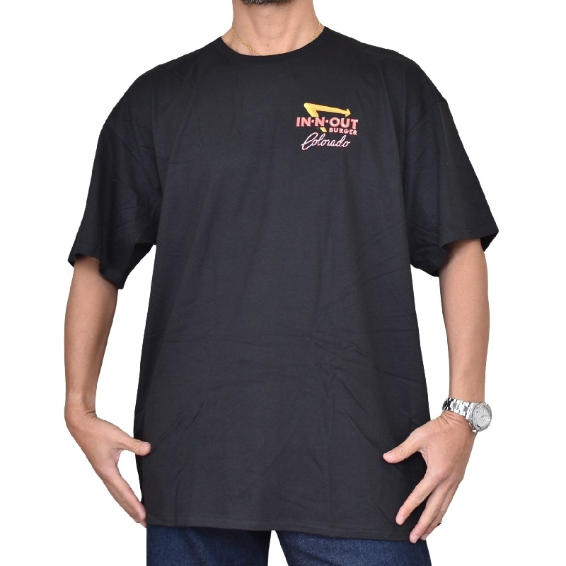 �礭�������� ��� IN-N-OUT BURGER ���󥢥�ɥ����ȥС����� Ⱦµ�ԥ���� �� �֥�å� ������� XXL