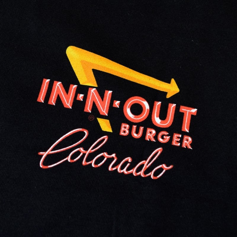 �礭�������� ��� IN-N-OUT BURGER ���󥢥�ɥ����ȥС����� Ⱦµ�ԥ���� �� �֥�å� ������� XXL