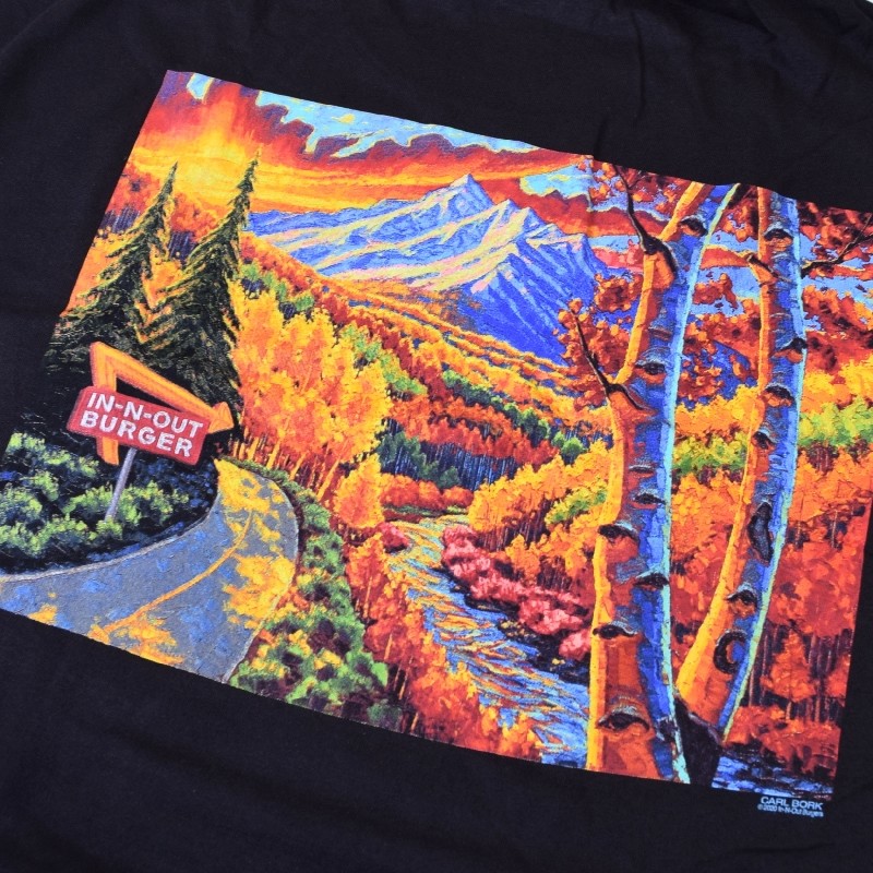 �礭�������� ��� IN-N-OUT BURGER ���󥢥�ɥ����ȥС����� Ⱦµ�ԥ���� �� �֥�å� ������� XXL