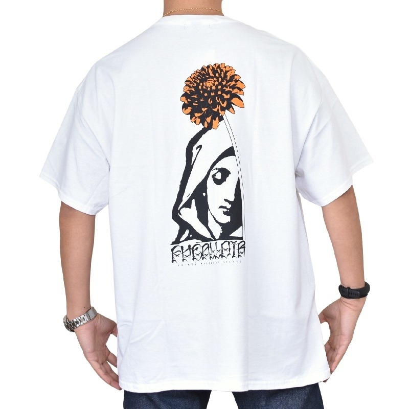 �礭�������� ��� EYEDY �����ǥ��� FHEALLOIR Ⱦµ�ԥ���� �� �� �֥�å� �ۥ磻�� XXL XXXL [M�� 1/1]