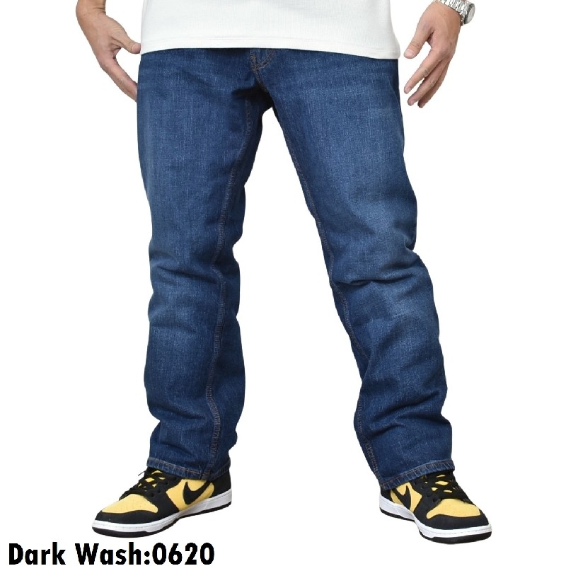 �礭�������� ��� LEVI'S �꡼�Х��� 559 Relaxed Straight ������ �ǥ˥�ѥ�� ���å������ȥ졼�� �����å���ù� ���ᥫ�� ���ȥ꡼�ȷ� B�� USA��ǥ� w40 w42