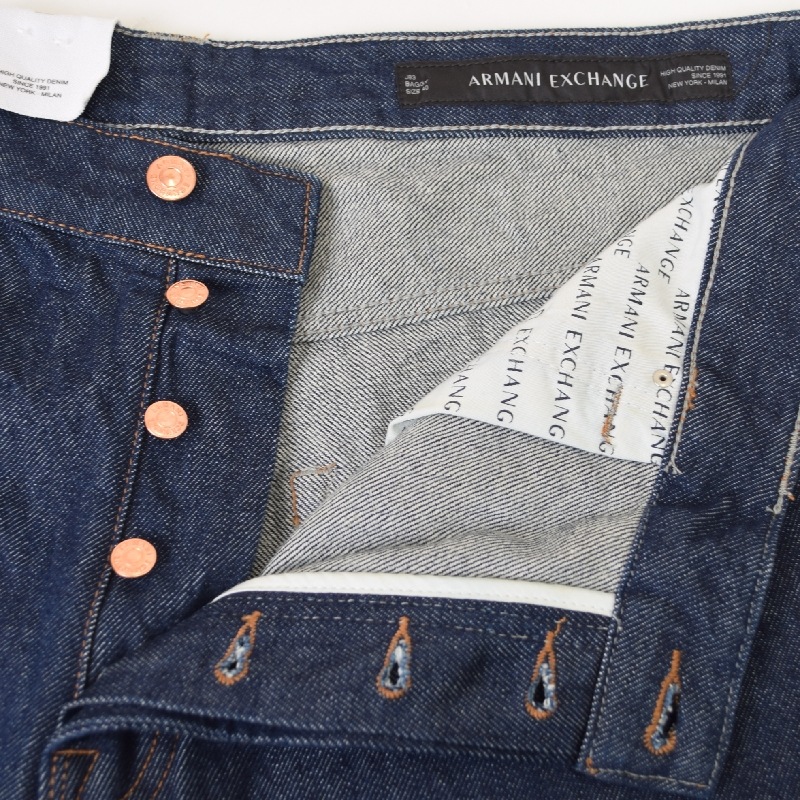 �礭�������� ��� ����ޡ��˥����������� A/X ARMANI EXCHANGE �ǥ˥�ѥ�� ������ �����ѥ� ���� ���� �Х��� BAGGY 40�����