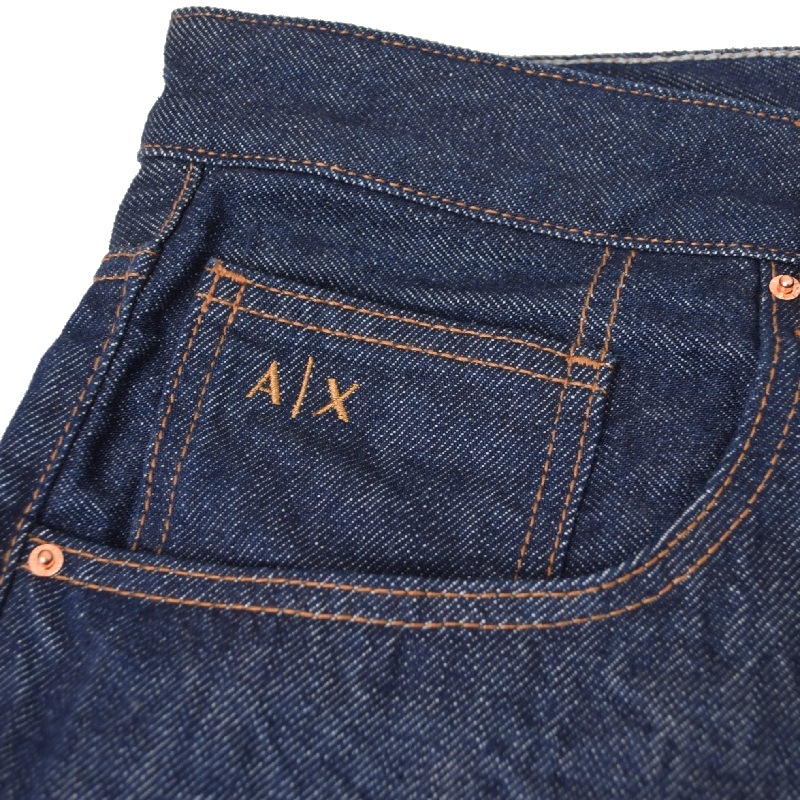 �礭�������� ��� ����ޡ��˥����������� A/X ARMANI EXCHANGE �ǥ˥�ѥ�� ������ �����ѥ� ���� ���� �Х��� BAGGY 40�����